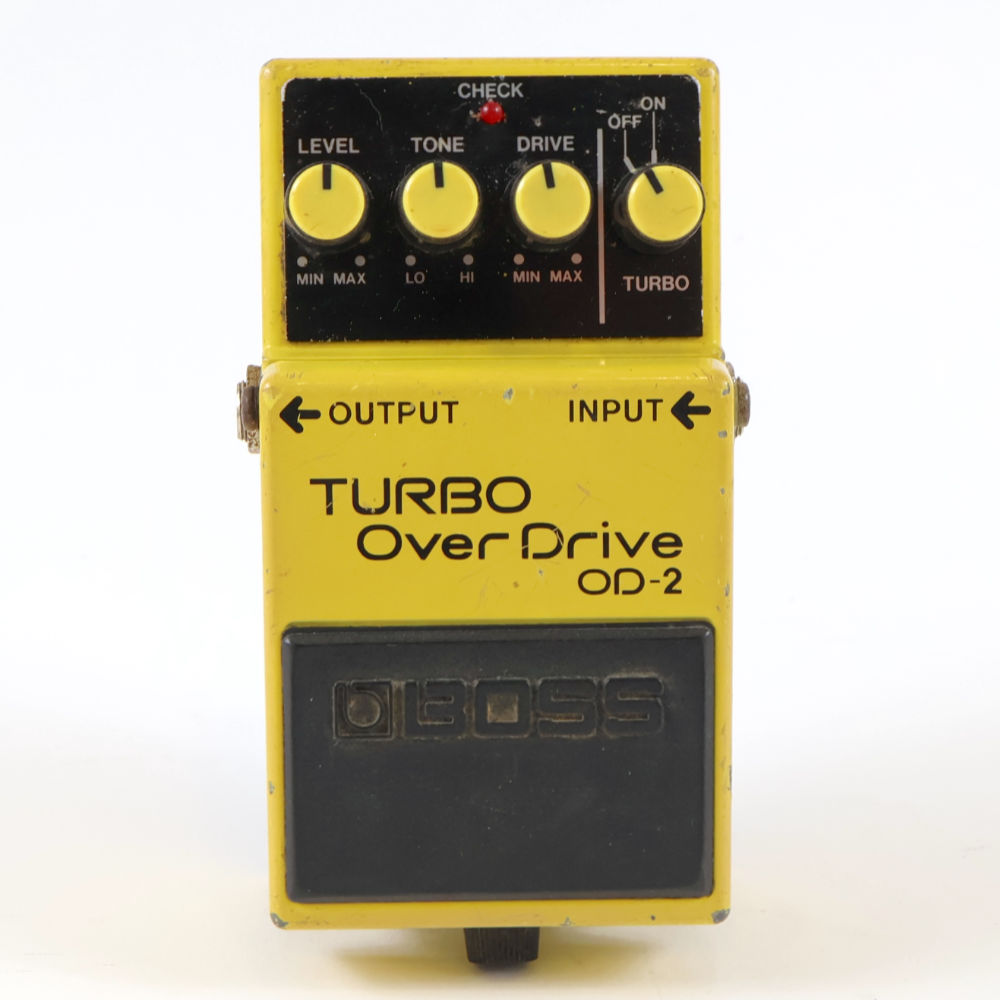 【中古】ターボオーバードライブ エフェクター BOSS OD-2 TURBO OverDrive ボス ギターエフェクター