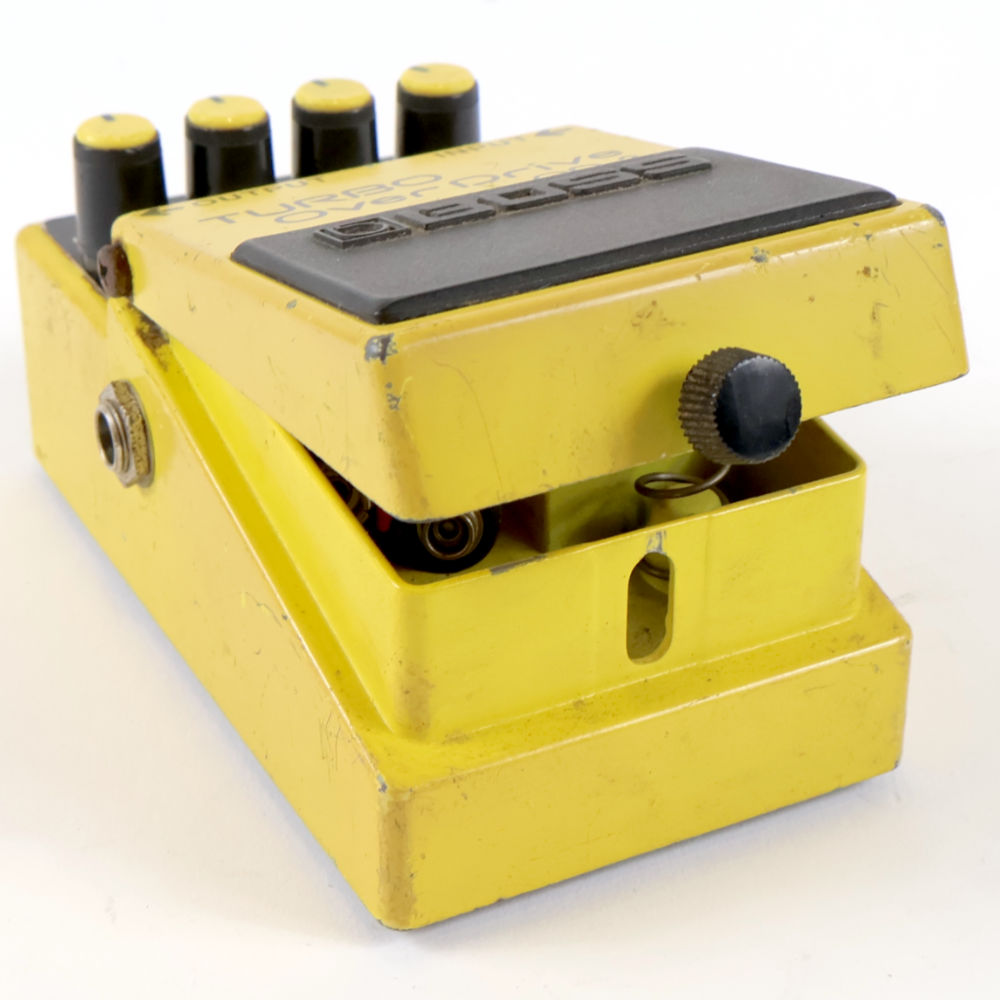 【中古】ターボオーバードライブ エフェクター BOSS OD-2 TURBO OverDrive ボス ギターエフェクター ゴムブッシュ欠損