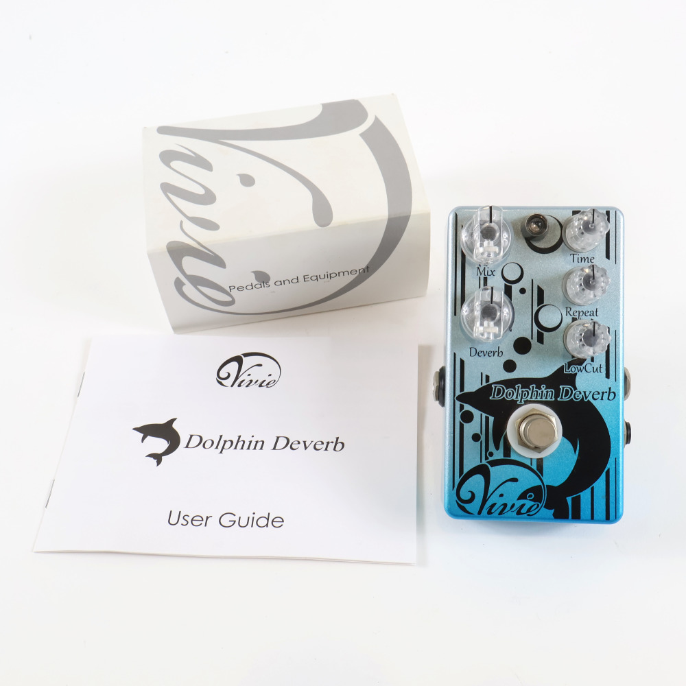 Vivie Dolphin Deverb ギターエフェクター 中古】ディレイ リバーブ Vivie Dolphin Deverb ギターエフェクター