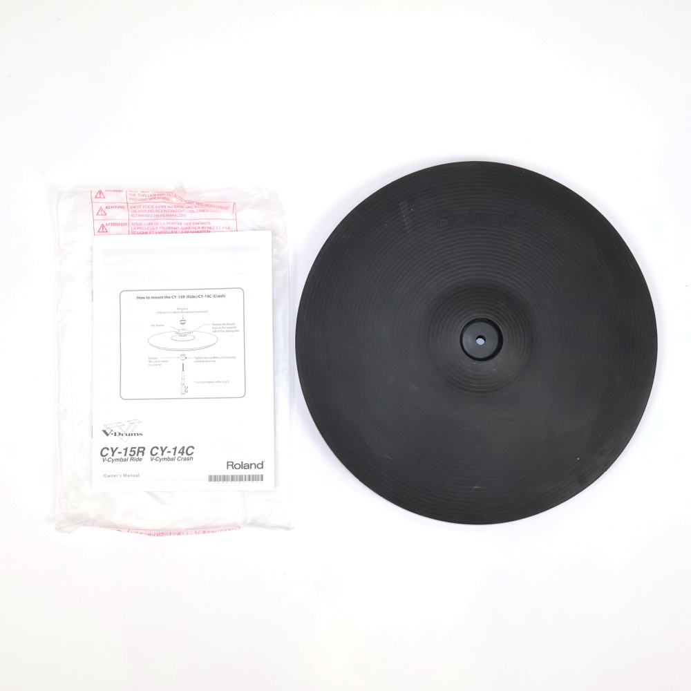【中古】 V-Cymbal ローランド ROLAND CY-14C V-CYMBAL CRASH クラッシュ用シンバルパッド