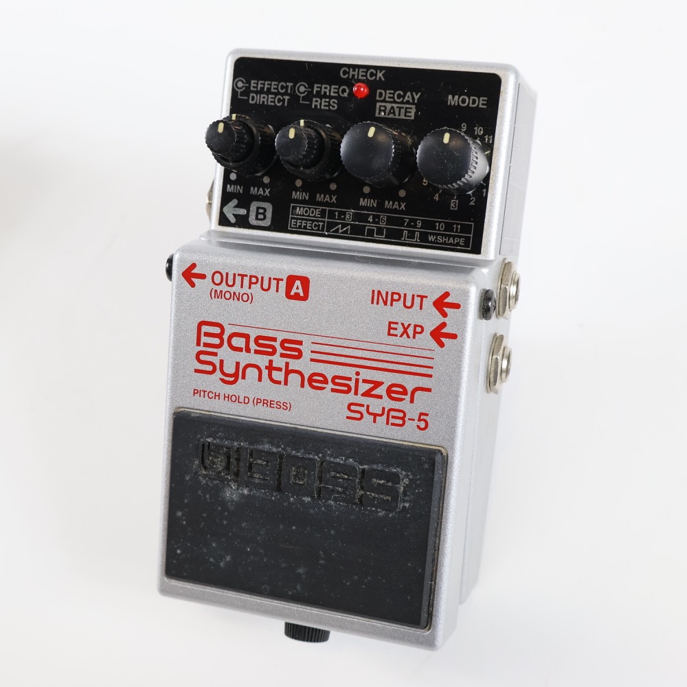 【中古】 ベースシンセサイザー BOSS SYB-5 Bass Systhsizer ボス ベースエフェクター 正面