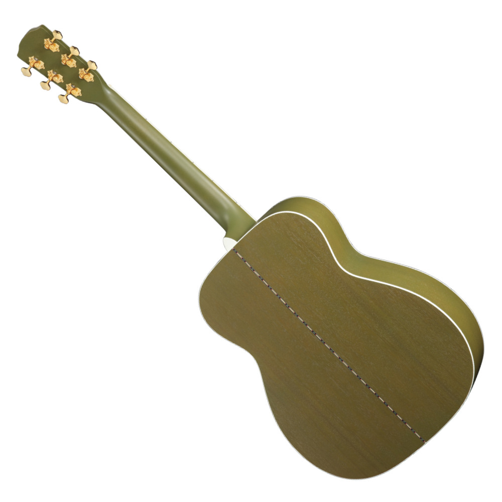 MORRIS モーリス GARDEN IG Ivy Green アコースティックギター バック画像