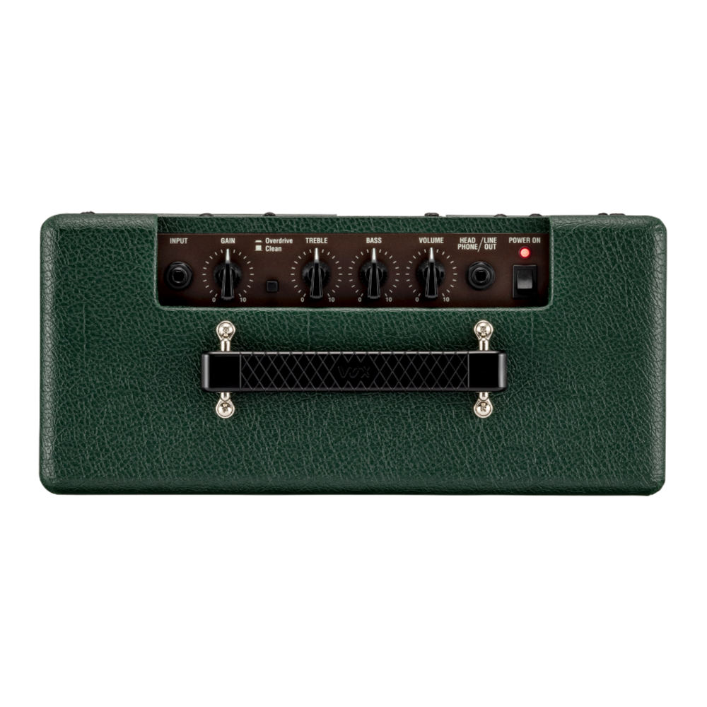 VOX Pathfinder10 BRG 小型ギターアンプ コンボ 限定カラー British Racing Green グリーン ブリティッシュレーシンググリーン トップ画像