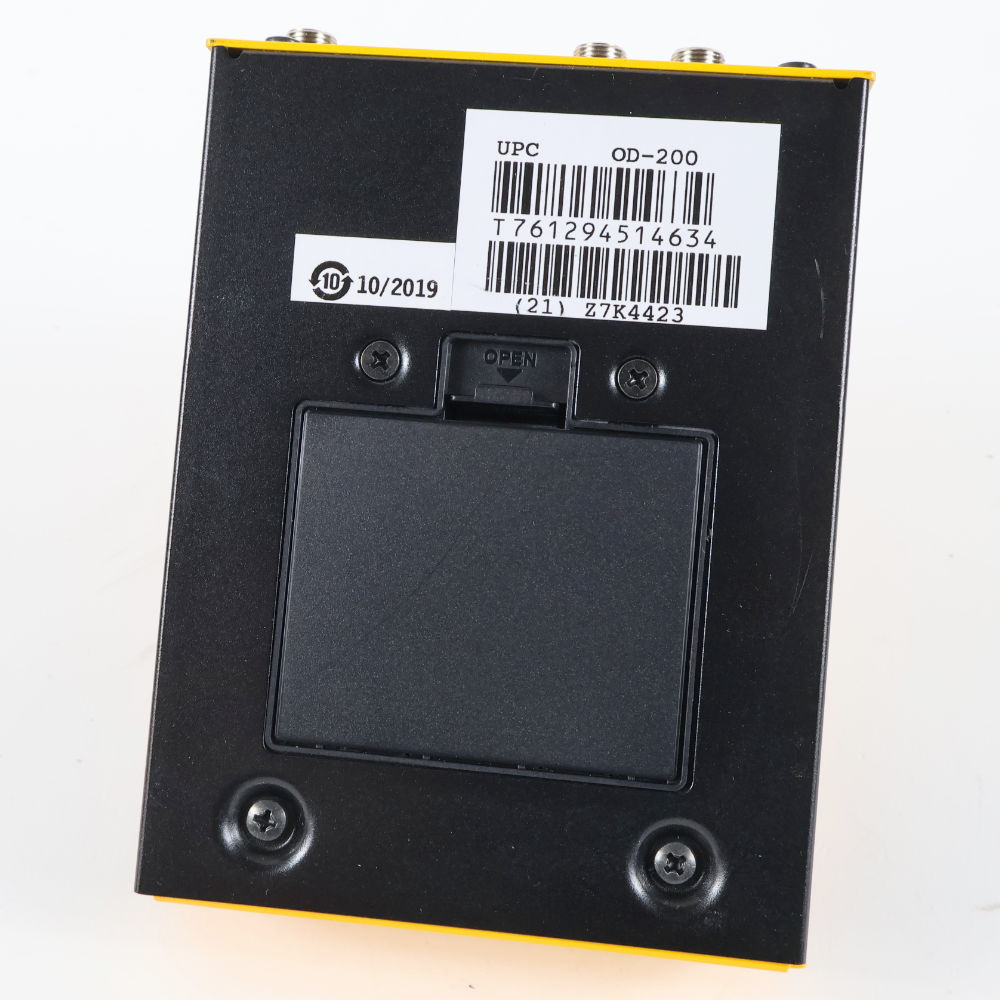 【中古】 オーバードライブ エフェクター BOSS OD-200 Hybrid Drive ギターエフェクター 本体画像 裏 