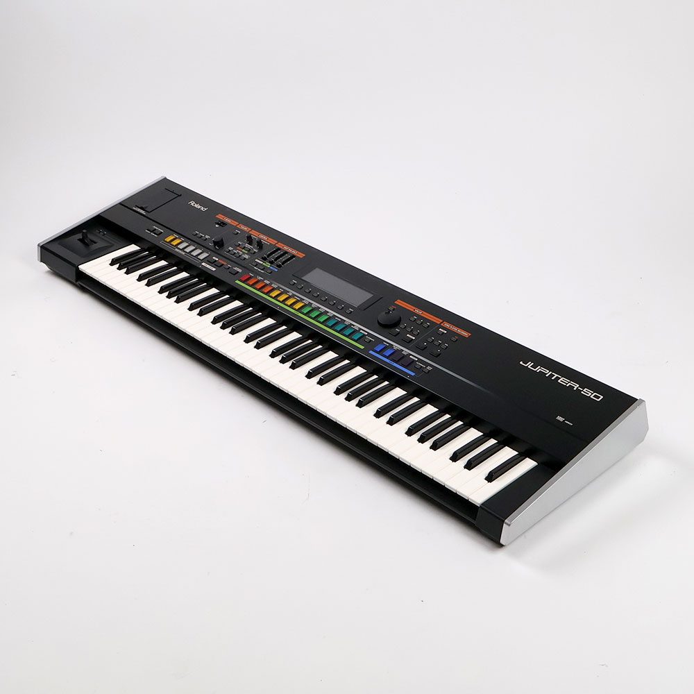 【中古】 シンセサイザー ROLAND JUPITER-50 全体
