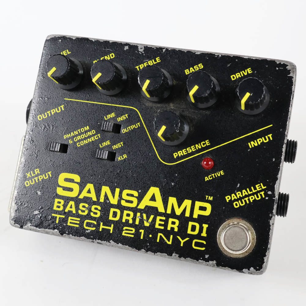 【中古】サンズアンプ ベースドライバーDI TECH21 SansAmp BASS DRIVER DI 旧仕様 ベース用DI プリアンプ