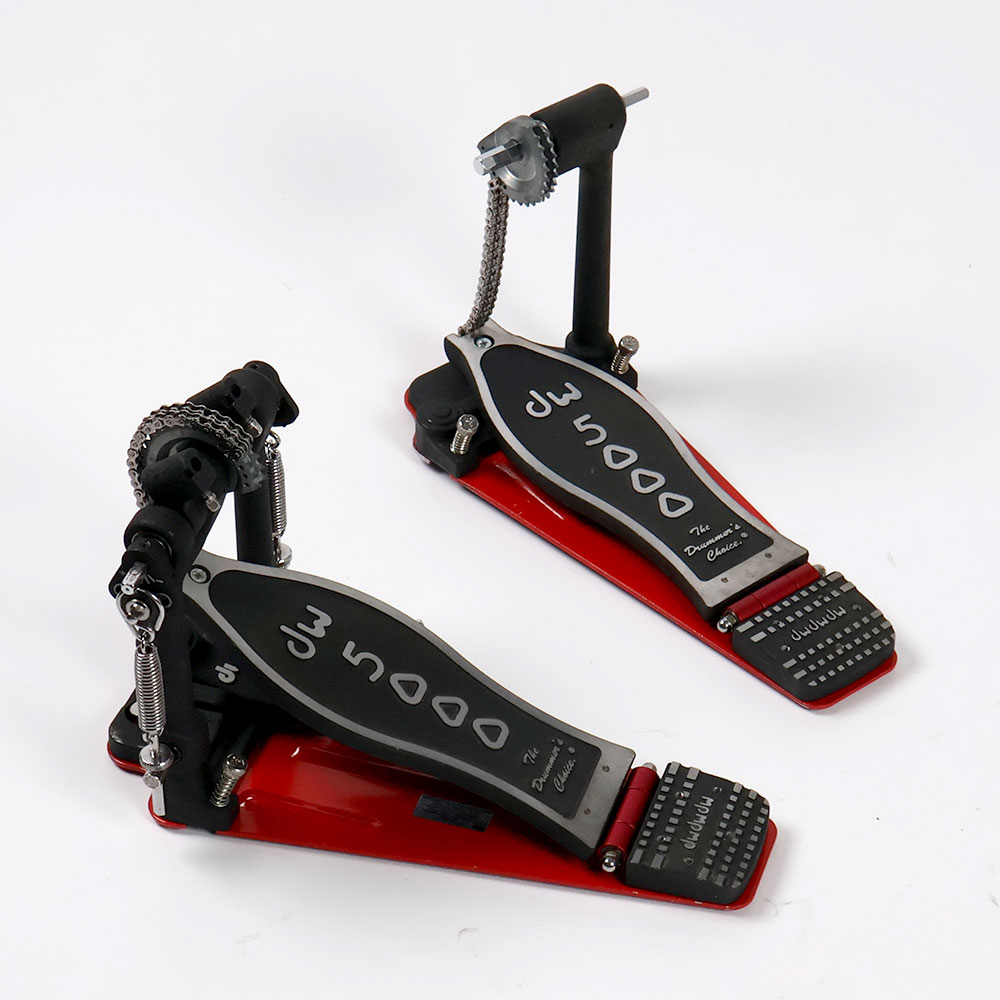 【中古】 ドラムツインペダル DW DW-5002AD4 Delta4 全体