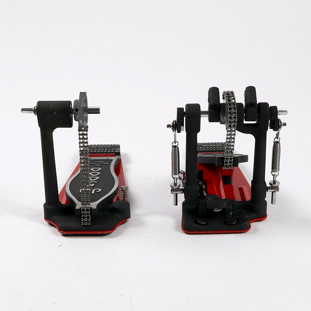 【中古】 ドラムツインペダル DW DW-5002AD4 Delta4 前面
