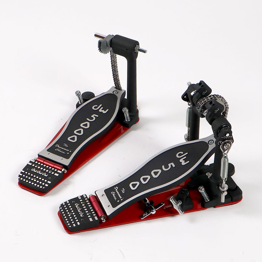 【中古】 ドラムツインペダル DW DW-5002AD4 Delta4 全体