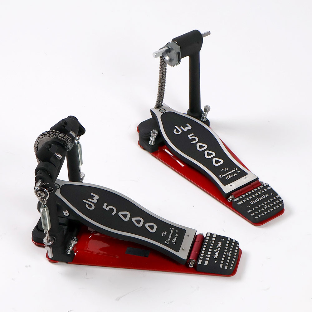 【中古】 ドラムツインペダル DW DW-5002AD4 Delta4 全体