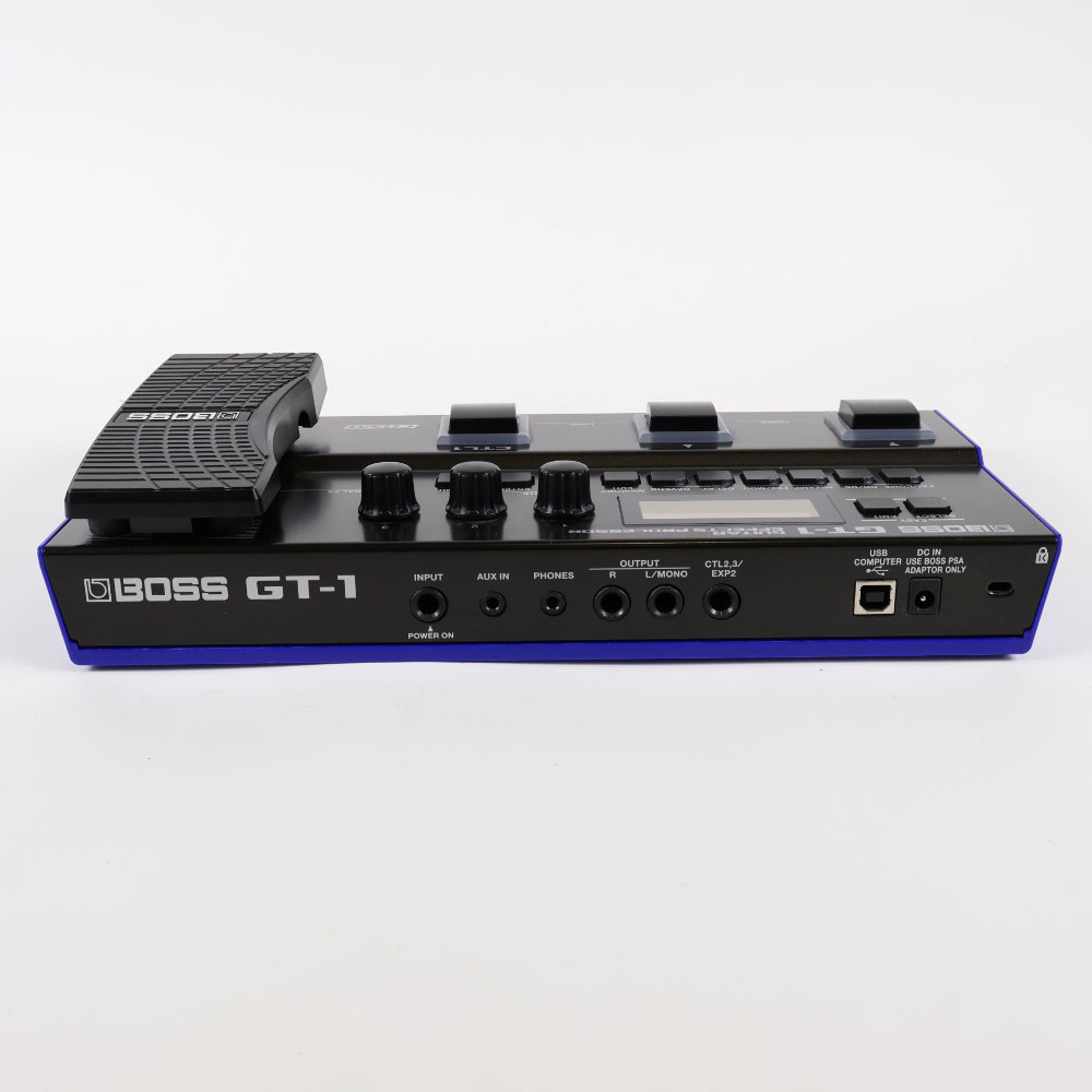 【中古】ボス マルチエフェクター BOSS GT-1 Guitar Effect Processor 背面