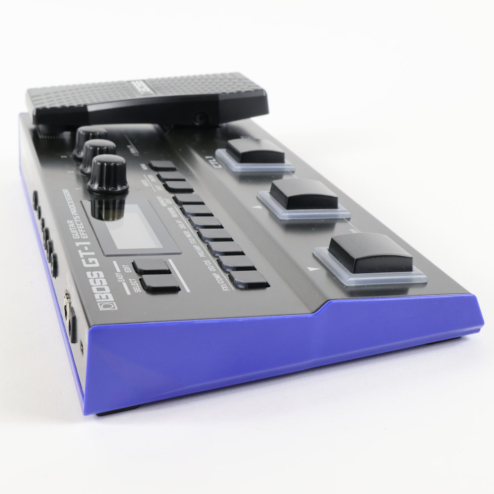 【中古】ボス マルチエフェクター BOSS GT-1 Guitar Effect Processor 側面