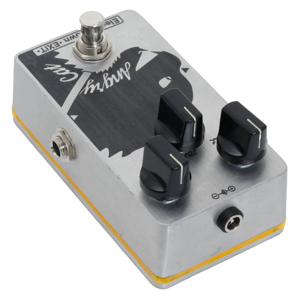 Electric Town Exit エレクトリックタウンエグジット ANGRY CAT ディストーション ギターエフェクター リア斜めアングル画像