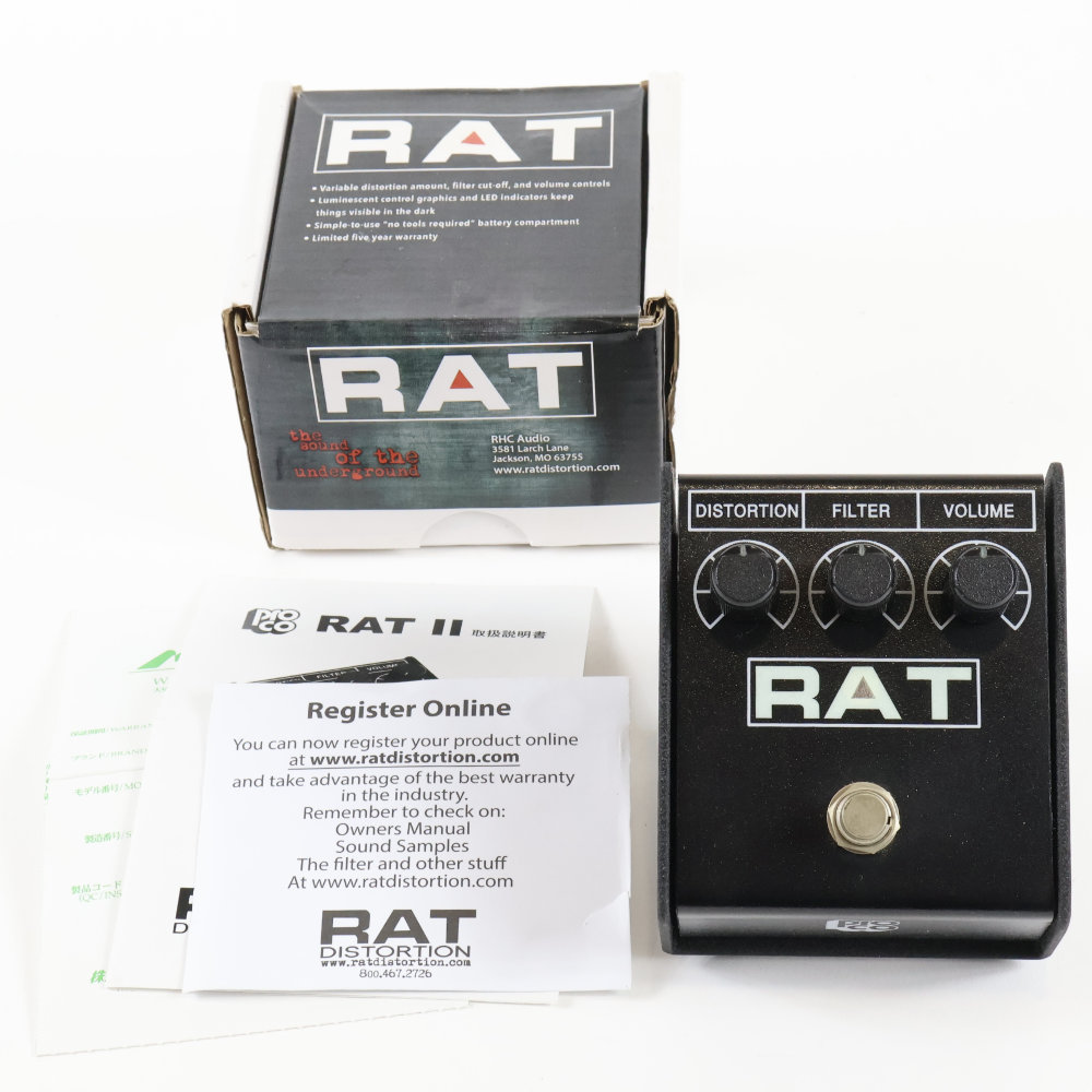 【中古】 ディストーション PROCO RAT2 エフェクター プロコ ラット RAT