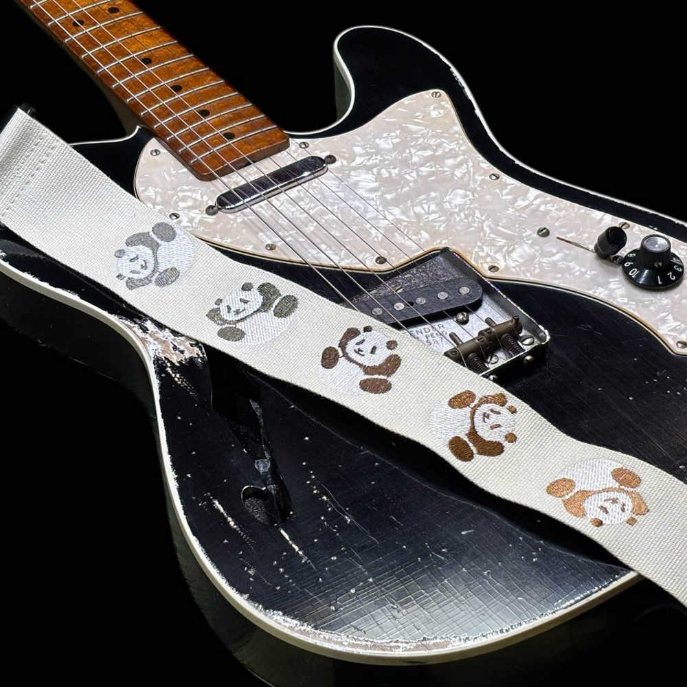 Grande uomo グランデウオモ TS-2 AC ごろごろパンダ ギターストラップ イメージ画像2