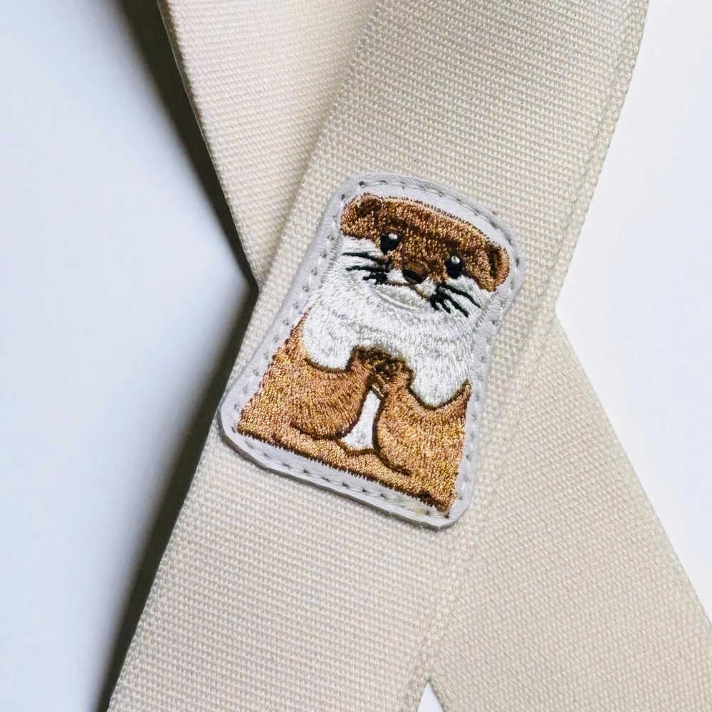 Grande uomo グランデウオモ TENDER STRAP TS-2 AC おねだりカワウソ ギターストラップ アップ画像