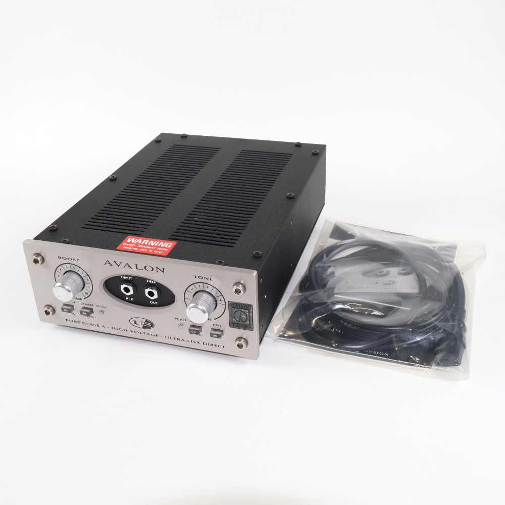 【中古】 プリアンプ DI AVALON DESIGN U5 SILVER 115V仕様