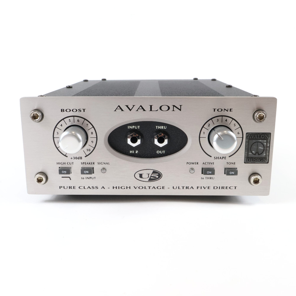 【中古】 プリアンプ DI AVALON DESIGN U5 SILVER 115V仕様 詳細画像