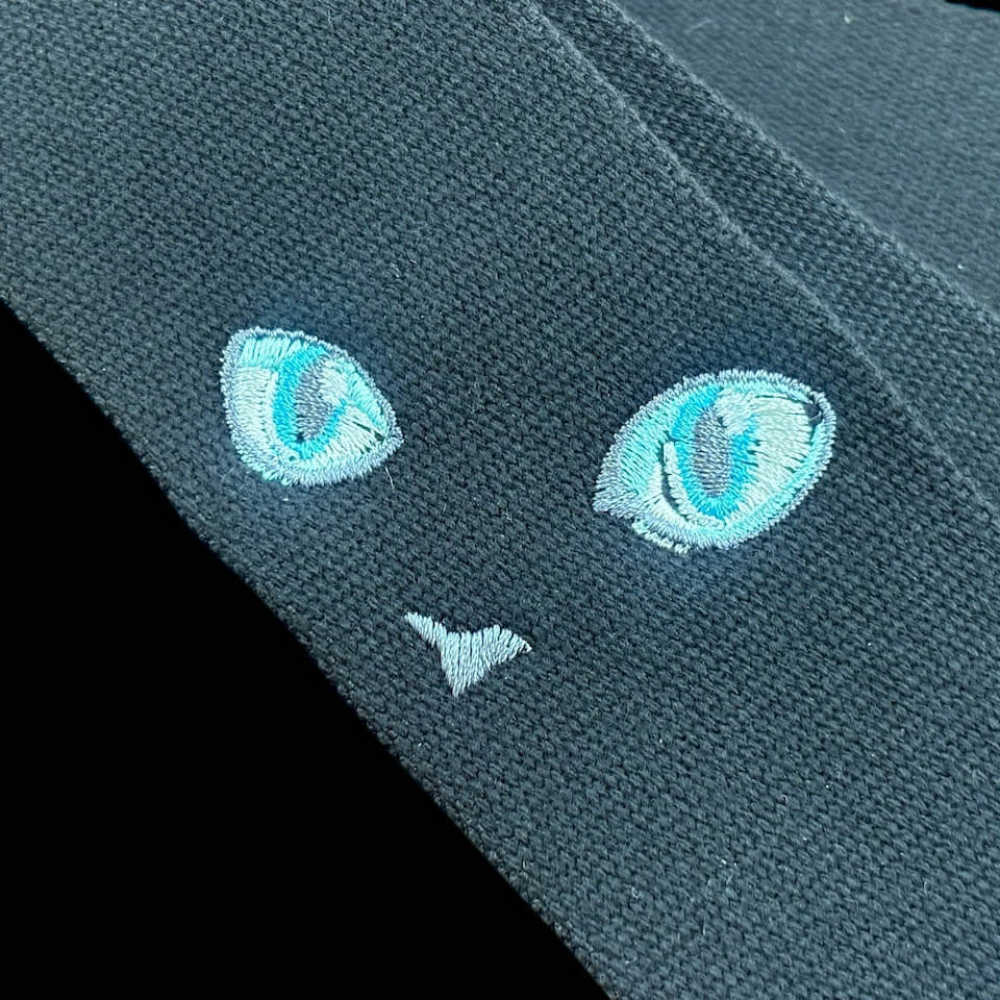 Grande uomo グランデウオモ TENDER STRAP TS-2 AC ねこ ラリマー ギターストラップ アップ画像