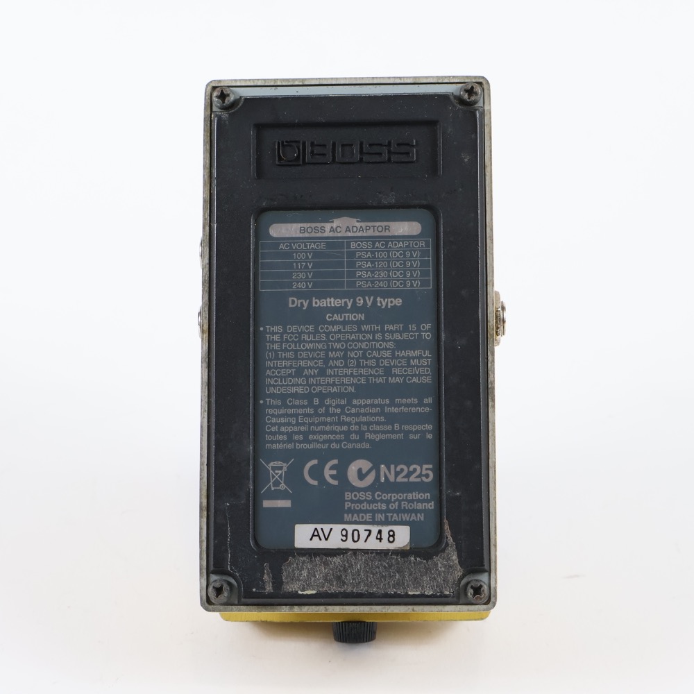 【中古】 エフェクター BOSS FBM-1 Fender 59 Bassman ギターエフェクター 59ベースマン 背面