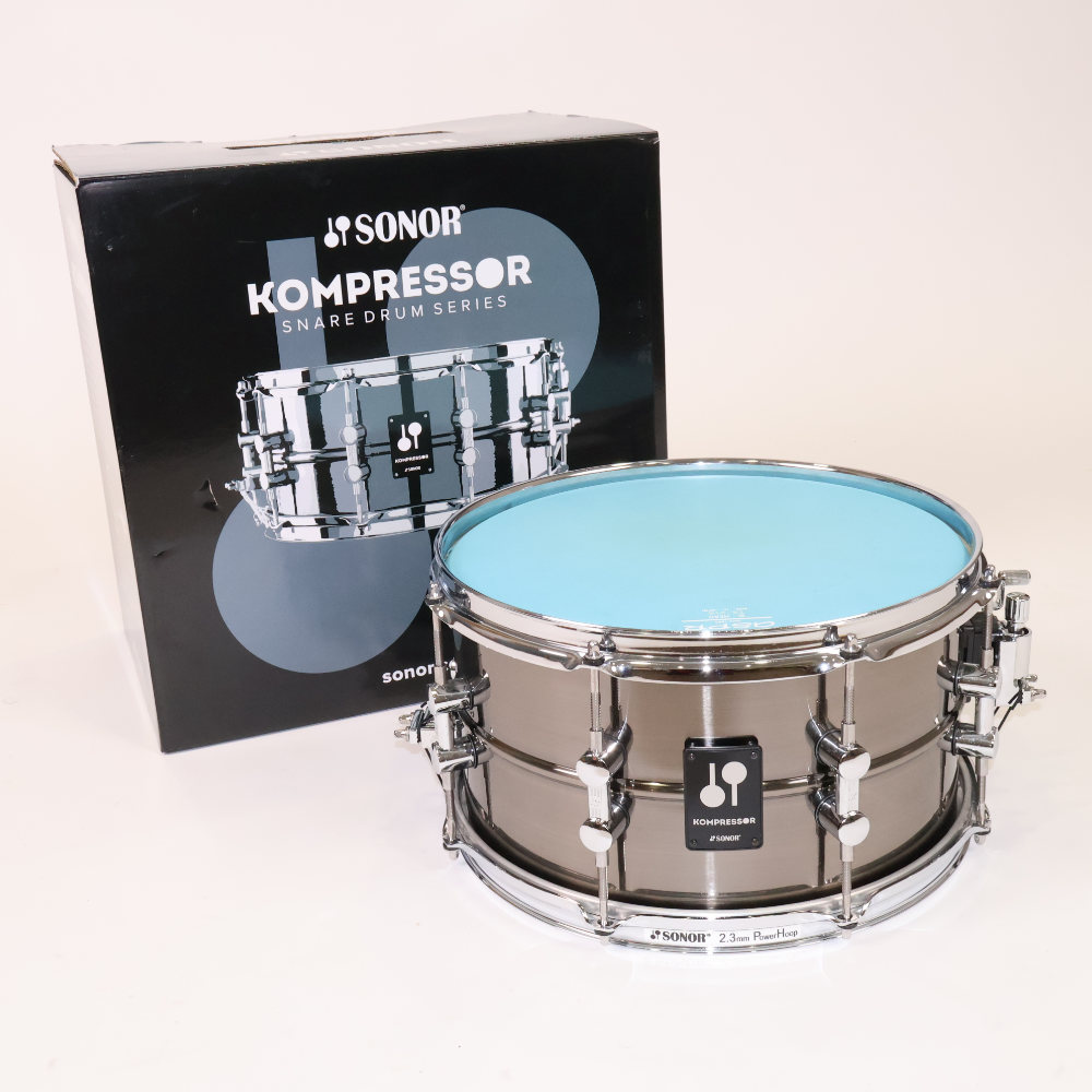 【中古】 スネアドラム ソナー SONOR KS-1307SDB Kompressor Series Brass Snare Drum 13×7
