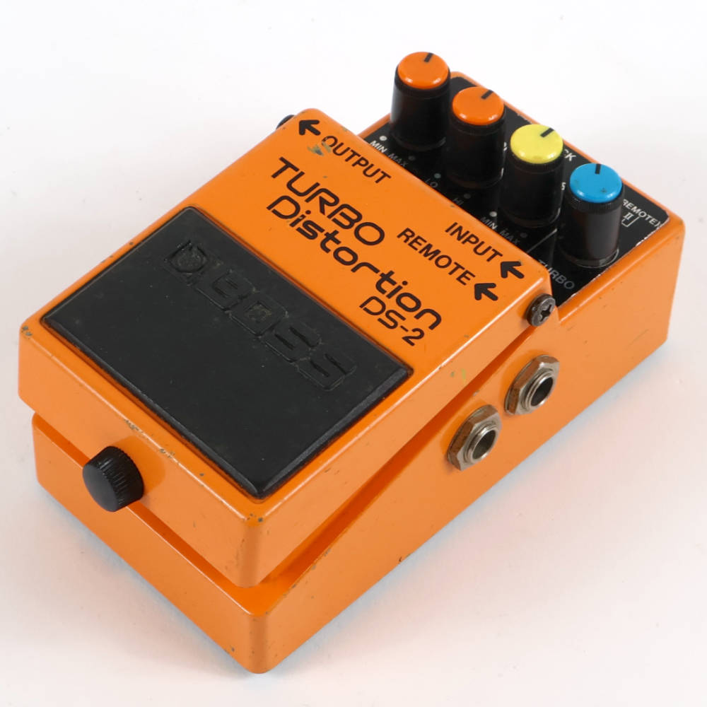 【中古】 ターボディストーション エフェクター BOSS DS-2 Turbo Distortion ギターエフェクター 右サイド