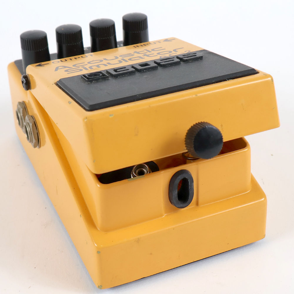【中古】 アコースティックシミュレーター エフェクター BOSS AC-2 Acoustic Simulator ギターエフェクター ゴムブッシュ劣化
