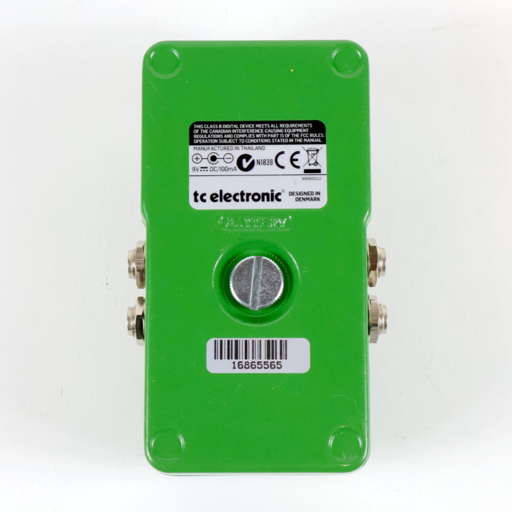 【中古】 コーラス エフェクター tc electronic Corona Chorus ギターエフェクター コロナコーラス 裏面