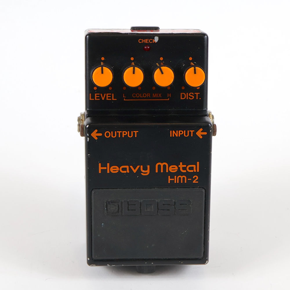 【中古】 ヘビーメタル エフェクター BOSS HM-2 Heavy Metal Made in Japan ディストーション ギターエフェクター