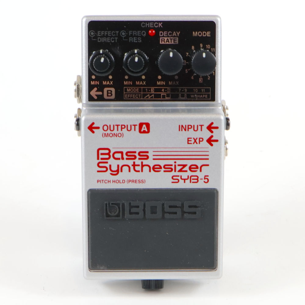 【中古】 ベースシンセサイザー BOSS SYB-5 Bass Systhsizer ボス ベースエフェクター 正面