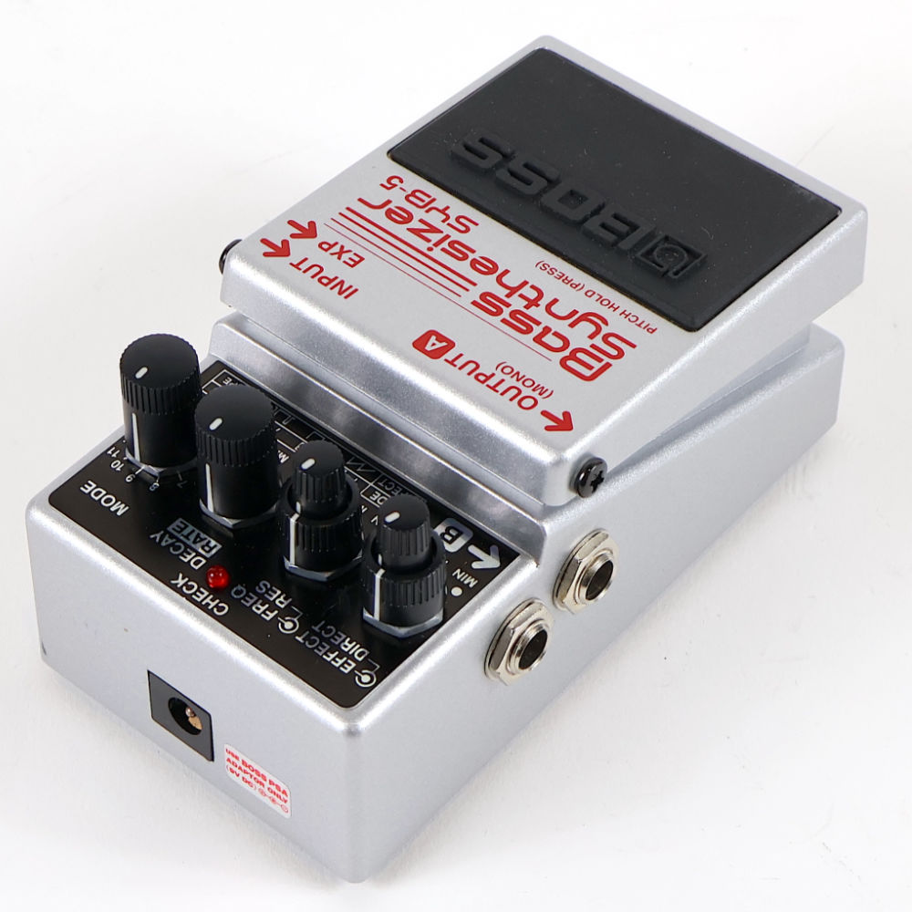 【中古】 ベースシンセサイザー BOSS SYB-5 Bass Systhsizer ボス ベースエフェクター 左サイド