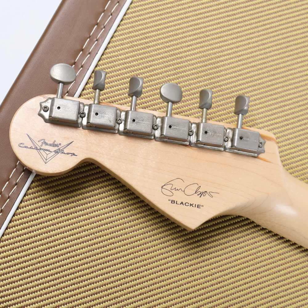 【中古】 エレキギター Fender Custom Shop Eric Clapton Signature Stratocaster Blackie 2014年製 フェンダー カスタムショップ ストラトキャスター エリック・クラプトン ブラッキー Noiseless Pickup ヘッド裏画像