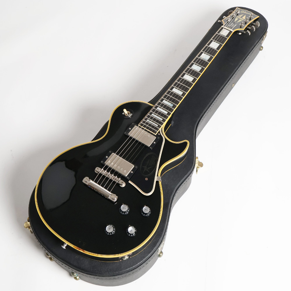 【中古】 エレキギター Gibson Custom Shop 1968 Les Paul Custom Ebony VOS ニッケルパーツ 2010年製 4.12kg Historic Collection ギブソン レスポールカスタム ’68