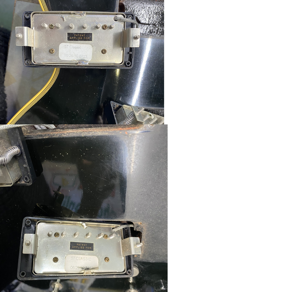 【中古】 エレキギター Gibson Custom Shop 1968 Les Paul Custom Ebony VOS ニッケルパーツ 2010年製 4.12kg Historic Collection ギブソン レスポールカスタム ’68 ピックアップ