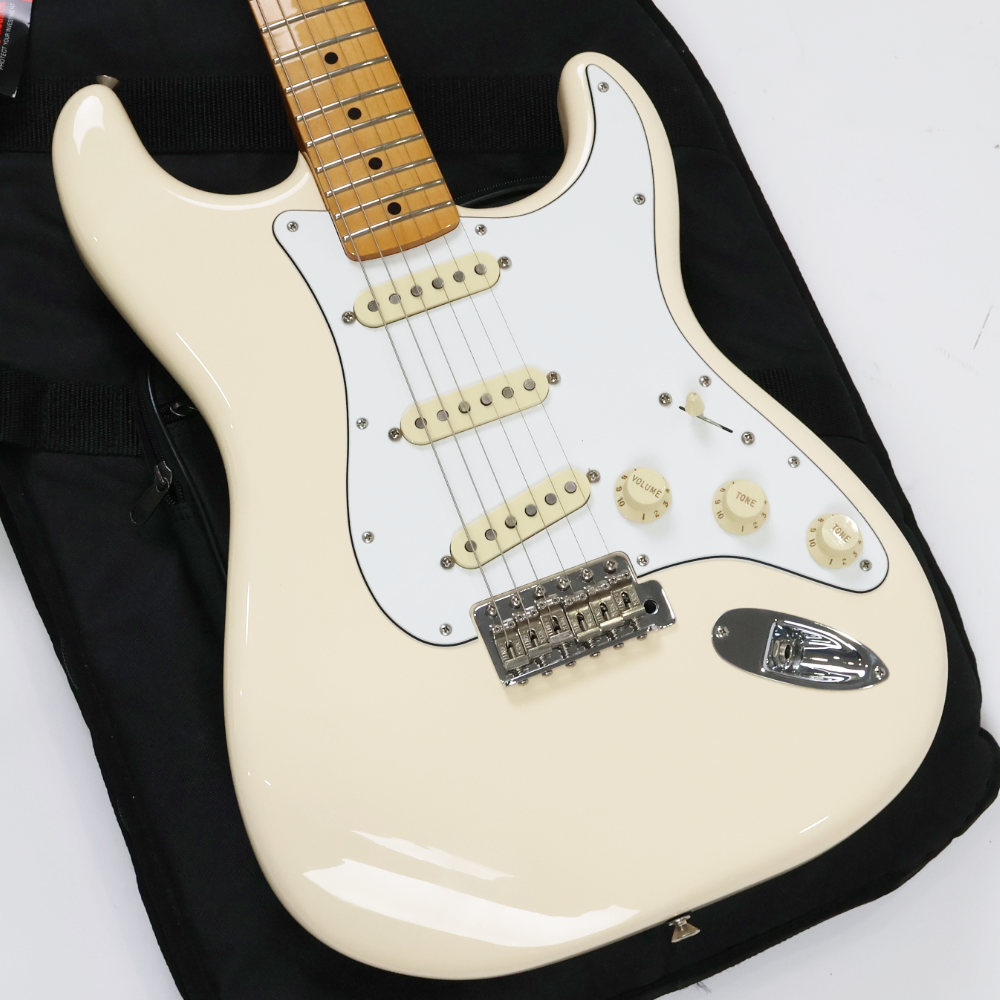 【中古】 エレキギター Fender Mexico Jimi Hendrix Stratocaster Maple Fingerboard Olympic White 2020年製 フェンダー メキシコ ジミ・ヘンドリックスモデル ボディ画像
