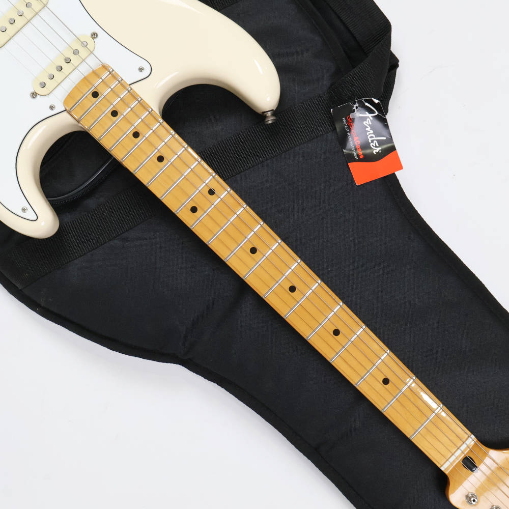 【中古】 エレキギター Fender Mexico Jimi Hendrix Stratocaster Maple Fingerboard Olympic White 2020年製 フェンダー メキシコ ジミ・ヘンドリックスモデル ネックプレート