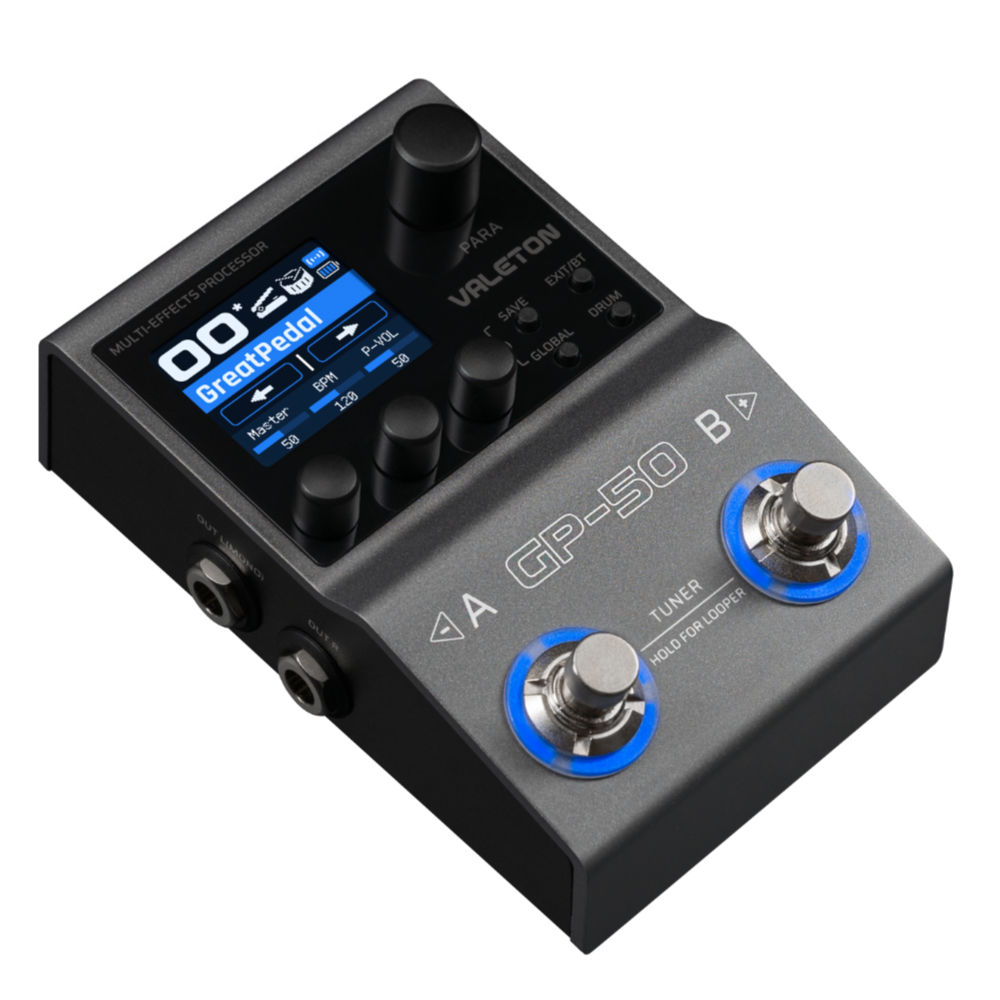 VALETON ヴェイルトン GP-50 マルチエフェクター 左アングル