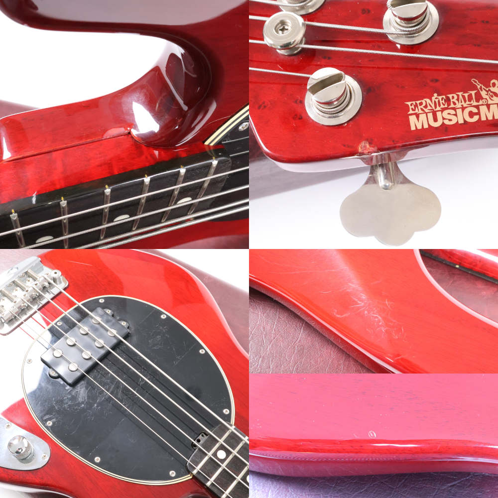 【中古】 MUSIC MAN ミュージックマン StingRay スティングレイ 30th Anniversary 2006年製 エレキベース 傷