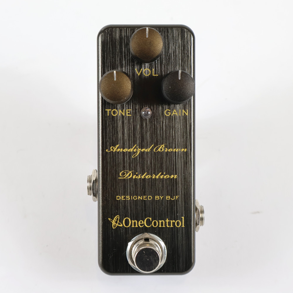 ギター One Control anodized brown distotion ANODIZED BROWN DISTORTION 4K (OC-ABD4Kn) – One Control USA