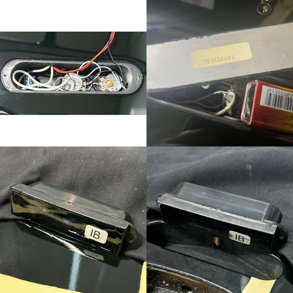 【中古】 エレキギター Zodiac WORKS TC-180H 布袋寅泰モデル ゾディアック HOTEI 内部 