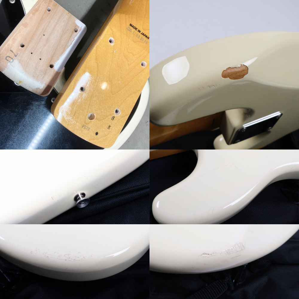 【中古】 ベース FENDER JAPAN PB70 OWH PRECISION BASS 2010〜2012年製 フェンダージャパン プレシジョンベース プレベ 内部 傷 