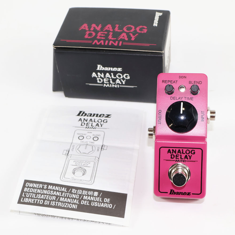 ANALOG DELEY MINI アイバニーズ アナログディレイ　エフェクター Ibanez ADMINI ANALOG DELAY MINI ディレイ エフェクター アイバニーズ