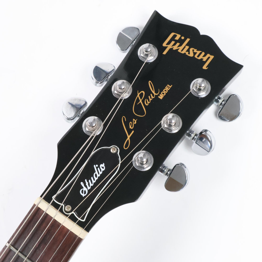 【中古】 エレキギター Gibson Les Paul Studio Ebony(Black) 2017年製 3.80kg ギブソン レスポールスタジオ 詳細画像