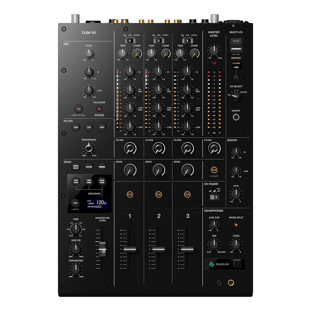 AlphaTheta DJM-V5 3channel DJ MIXER 3ch プロフェッショナルDJミキサー