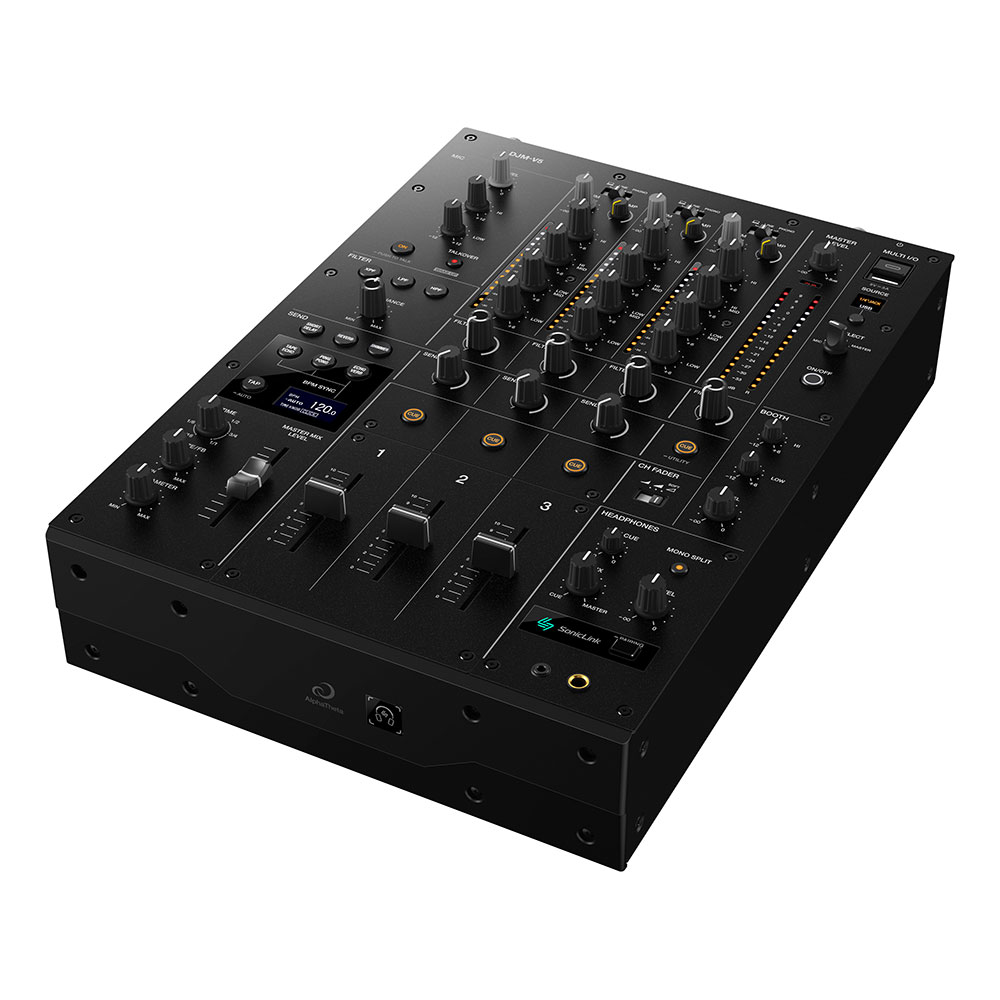 AlphaTheta DJM-V5 3channel DJ MIXER 3ch プロフェッショナルDJミキサー 全体