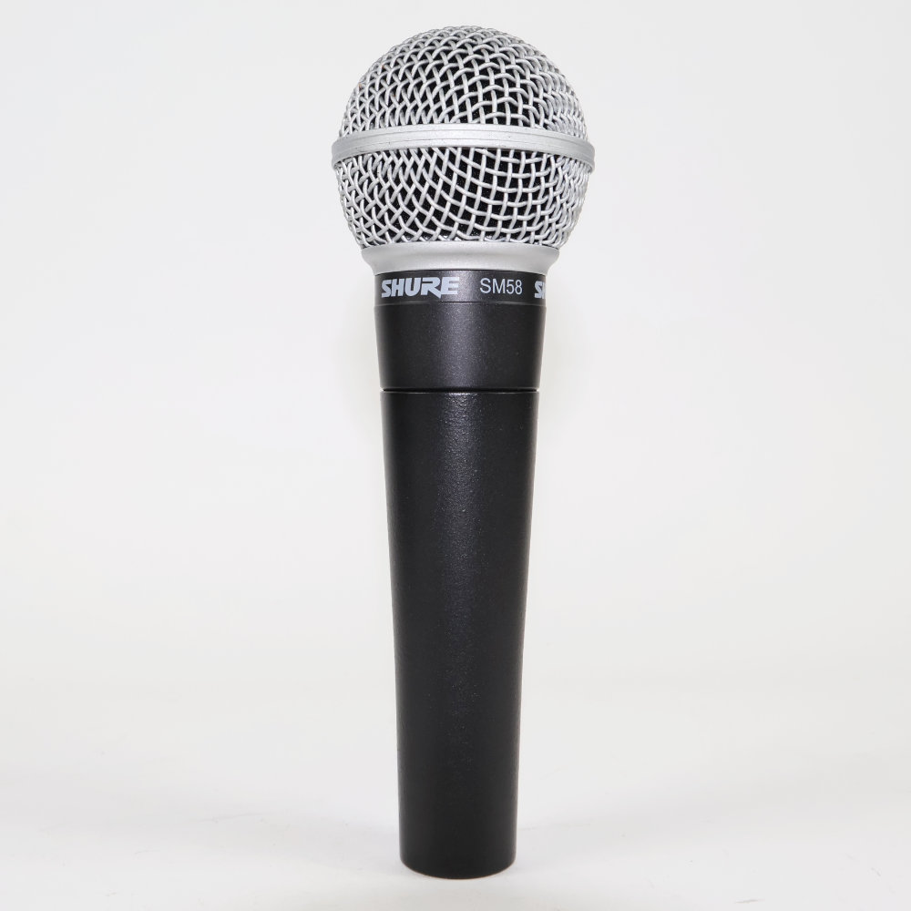 【中古】 マイク ダイナミックマイク ボーカル用 SHURE SM58 シュアー 58 ゴッパ シュア 全体