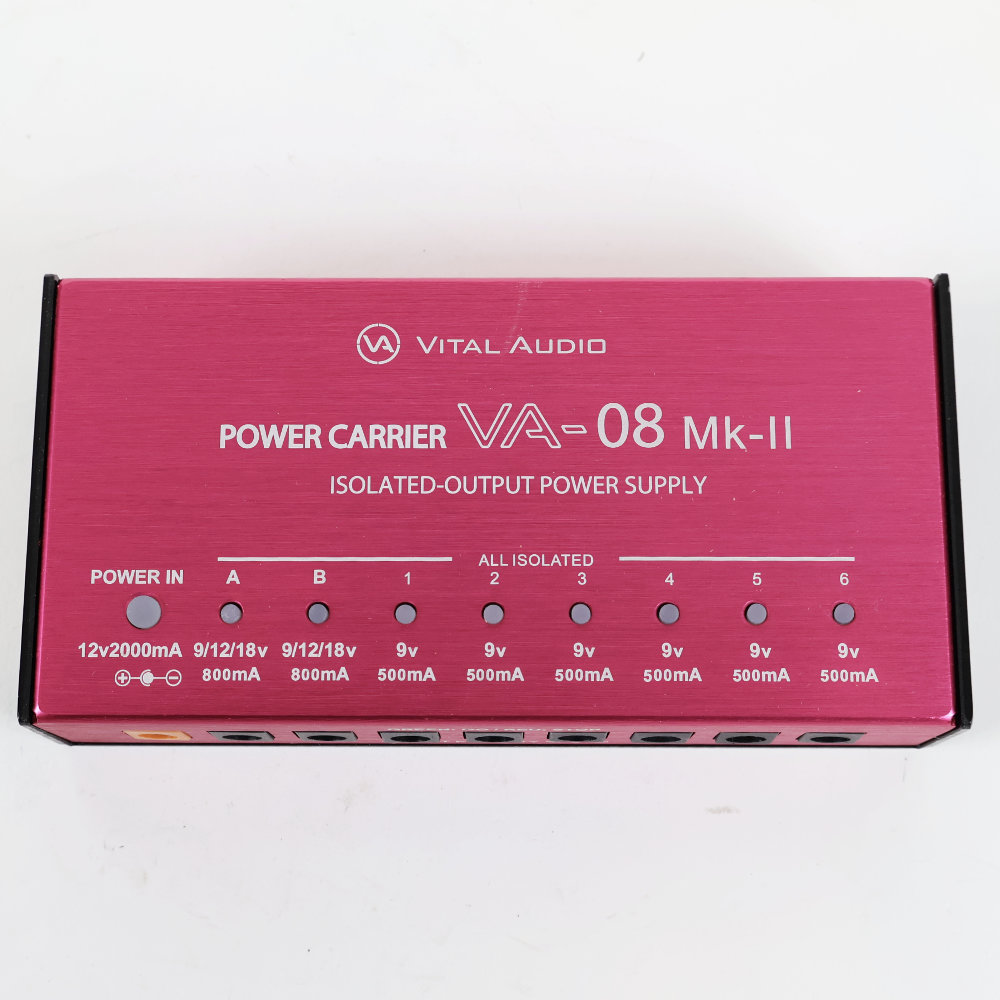 【中古】 バイタルオーディオ パワーサプライ Vital Audio VA-08 Mk-II POWER CARRIER 正面