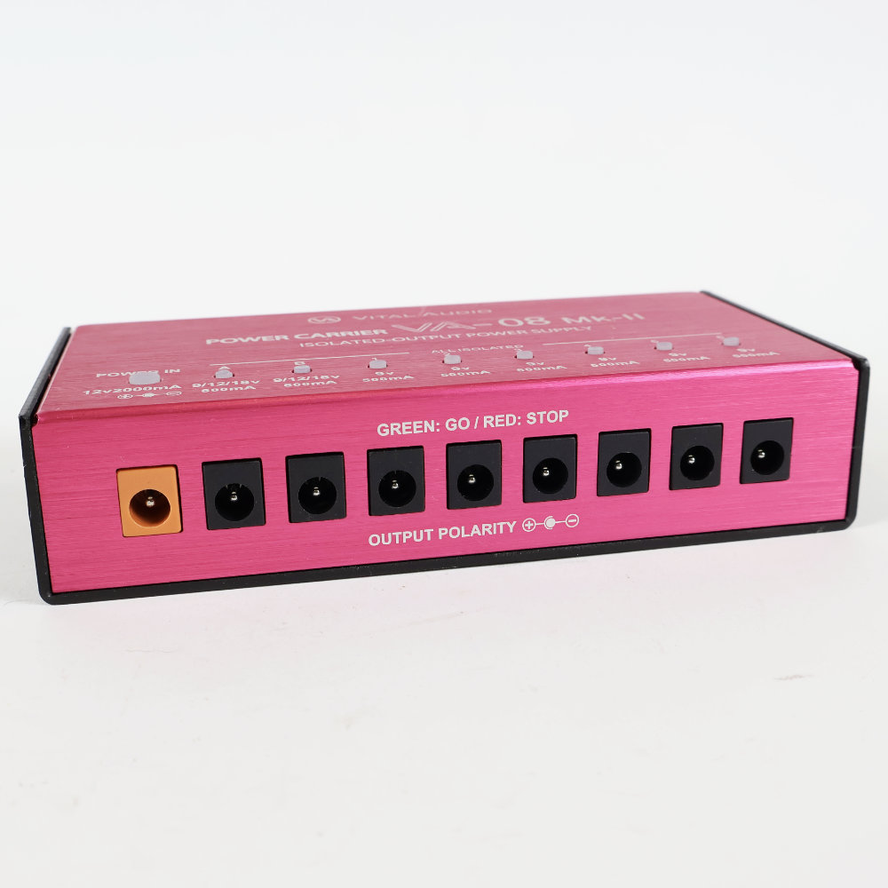 【中古】 バイタルオーディオ パワーサプライ Vital Audio VA-08 Mk-II POWER CARRIER 正面