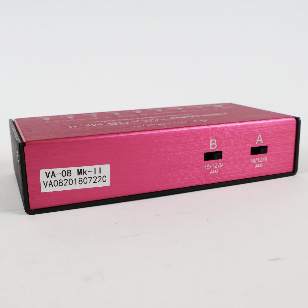 【中古】 バイタルオーディオ パワーサプライ Vital Audio VA-08 Mk-II POWER CARRIER 背面