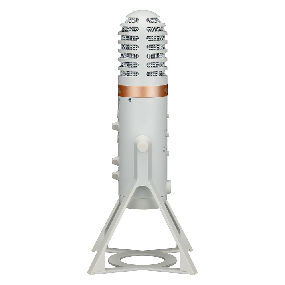 【訳あり】 ヤマハ YAMAHA AG01 W ライブストリーミングマイク ホワイト アウトレット 側面